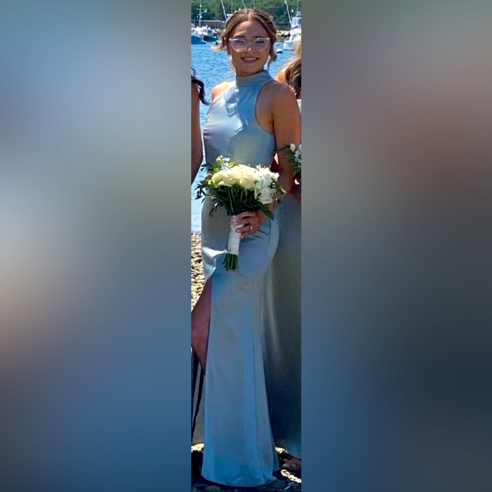 Bridesmaid gown from Alexandra’s Boutique